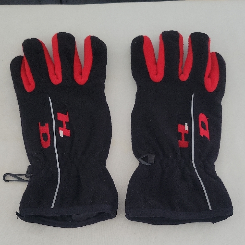 Harley-Davidson Gloves Black & Red Medium